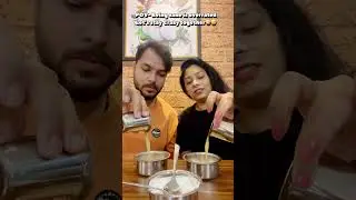 How to drink filter coffee perfectly 😅🤪 #shorts #couplegoals #comedy