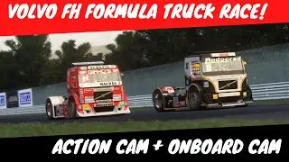 [Assetto corsa] Racing a Volvo FH Formula truck!!  ONBOARD+ACTION CAM