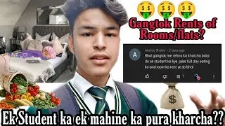 College Student's Monthly Expenses and Rental Rooms at Gangtok🤑 |New Day New Vlog