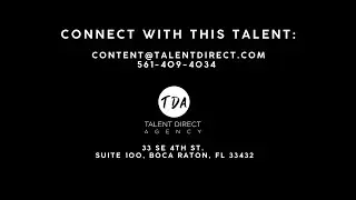 UGC Example Video - For TDA Talent