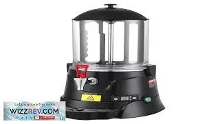 VEVOR Hot Chocolate Dispenser 2.6 Gal 10 L Hot Chocolate Machine