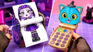 Огромный картонный дом в стиле K-Pop! Безумные бумажные поделки DIY