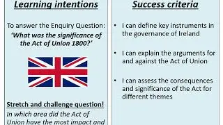 7  Consequences Act of Union