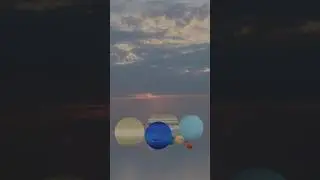 Planet Bouncing | Solar System Size Comparison in 3D Animation