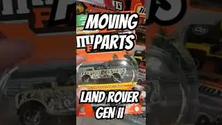 moving parts land rover gen II #diecast #matchbox #movingparts #landrover #gen2 #shorts #car