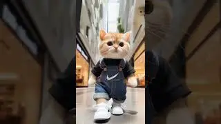 Cat fashion show | 2025  #cats #ai #trending #songs#newyear #newyear2025 #2025songs
