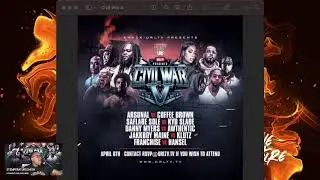 URL Presents CIVIL WAR V PREDICTIONS 🔥 MS HUSTLE, COFFEE, & JAZ CAN RUN BATTLERAP 2024