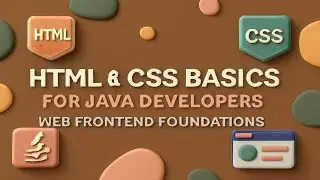 HTML & CSS Basics for Java Developers | Web Frontend Foundations 🌐🎨