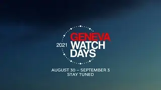 GENEVA WATCH DAYS 2021 &mdash; Jean-Christophe Babin