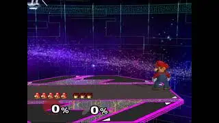 [Melee] Mario vs Lvl. 9 CPU Roy [TAS]