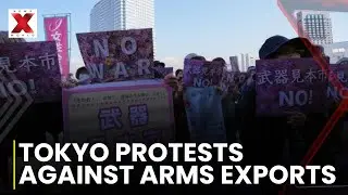Japan Protest: Japanese citizens rally against easing arms export rules| Tokyo Protest | NewsX World