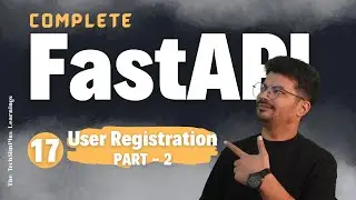 #17 User Registration Part 2 - Advanced Validation & Error Handling |  Tutorial #fastapi