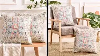 Boho Throw Pillow Covers Set of 2 by NEXHOME PRO