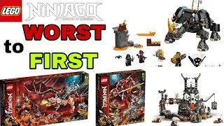 LEGO Worst to First: ALL Ninjago Season 13 Sets!
