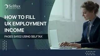 How to Fill UK Employment Income Pages SA102 Using Selftax