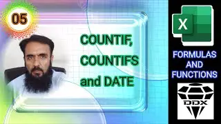 Video-05 How to use countif, countifs and date functions in excel #countif #countifs #date #viral