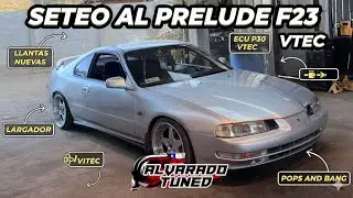 Honda Prelude F23 VTEC 🤯🔥 &iexcl;El Seteo que Cambi&oacute; Todo! (Street Tuning con Alvarado Tuned)
