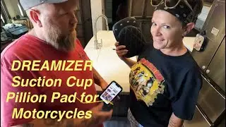 Dreamizer Suction Cup Pillion Pad for Motorcycles