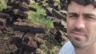 Irish Vlog | Visiting an Irish Peat Bog | Traditional Turf Cutting
