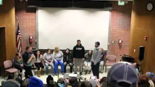 Student Life - Hypnotist Steve Mead (laser vision and sleeping gun)