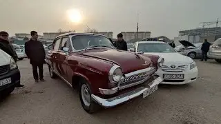 60 Yoshgacha saqlangan retro Volga 21  Bunaqasidan boshqa yo'q. Tashkent sergeli moshina bozori