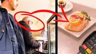 vi MÅSTE beställa samma mat som personen före oss i kön!