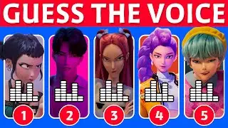 Guess the K-Pop Demon Hunters Movie Characters by Their Songs & Voices | Huntrix, Saja Boys, Rumi