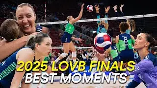 Inside the 2025 LOVB Finals | Top Plays & Championship Moments