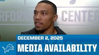 Amon-Ra St. Brown meets with the media | December 2, 2025