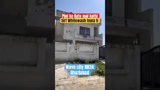Sirf Plot ke Rate mai Kothi in WAVE CITY on NH24 Ghaziabad #villasforsale #villa #wavecity #house