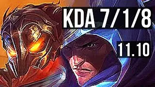 VIKTOR vs TALON (MID) | 7/1/8, 65% winrate | NA Diamond | v11.10