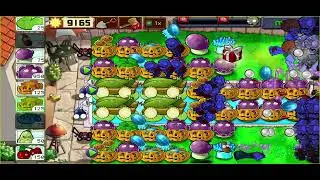 Plants vs Zombies Level 770 Survival Endless Strategy 1 continues..