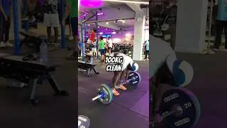 100kg clean🧼  #hardworkworks #liftheavy #powerlifter #subscribemychannel #likesharesubscribe #clean