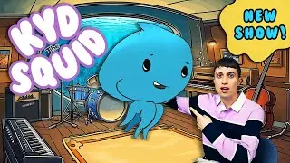 Meet Kyd the Squid! | Educational Kids Show with Real Music | Kyd the Squid Theme Song