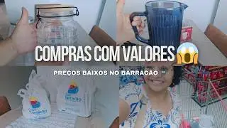 COMPRAS PARA CASA NA LOJA BARRACÃO 🏡 | VALORES E PREÇOS | Casa da Jeh