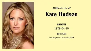Kate Hudson Movies list Kate Hudson| Filmography of Kate Hudson