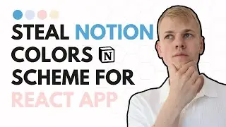 Steal Notion Colors Scheme for React App