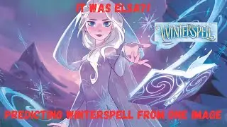 Predicting the Story of Winterspell Based off One Image | Disney Lorcana TCG Theory