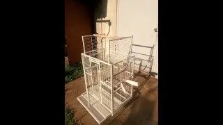 Вольер для жако.  Aviary for Jaco