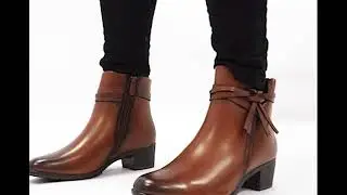 | Shuperb&trade; Heavenly Feet ANNIE Ladies Ankle Boots Tan
