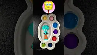 Sprunki Color Mixing 😲 Squidward Tentacles 🧽 #sprunki #squidward #squidwardtentacles #colormixing