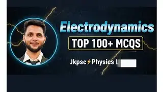 Part3 Boundary Conditions in electrodynamics Jkpsc Physics CSIR-UGC-NET #physics #jkpsclecturerjobs 