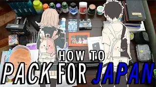 How to Pack for Studying Abroad!! 「留学のパックのが方！！）