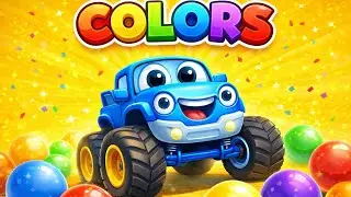 Colorful Monster Trucks Fun! 🚛🎉 | Fun for #Kids