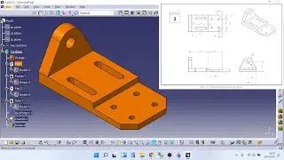 CATIA EXERCISE-3 | BEGINNER TUTORIAL