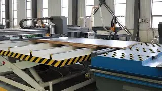 CNC Router Auto Loading/Unloading/labelling