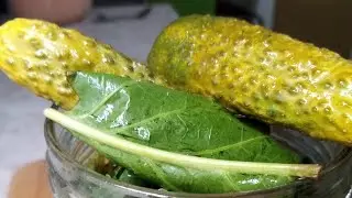 Малосольные огурчики. Супервкус и Супер цвет, за сутки.