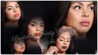 FENTY Beauty Mattemoiselle Matte Lipstick Swatches
