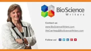 Learn about BioScience Writers