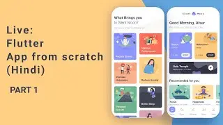 [Hindi] Flutter Live: Developing App from scratch (Part 1)